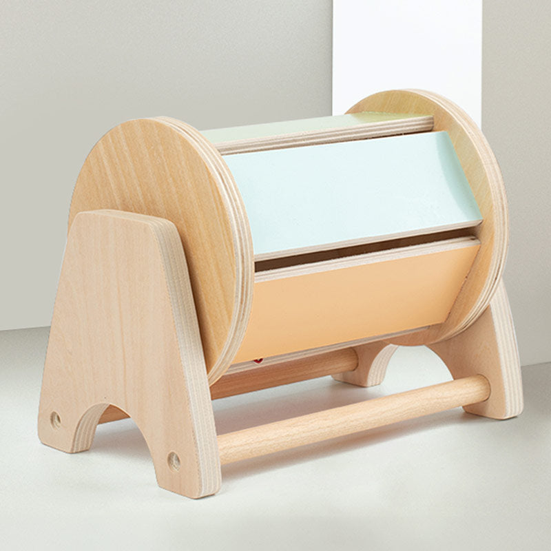 Spinning Rainbow Drum - Engaging, Sensory, and Calming Play for Infants