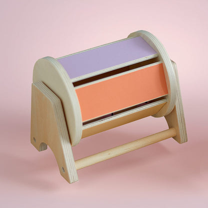 Spinning Rainbow Drum - Engaging, Sensory, and Calming Play for Infants